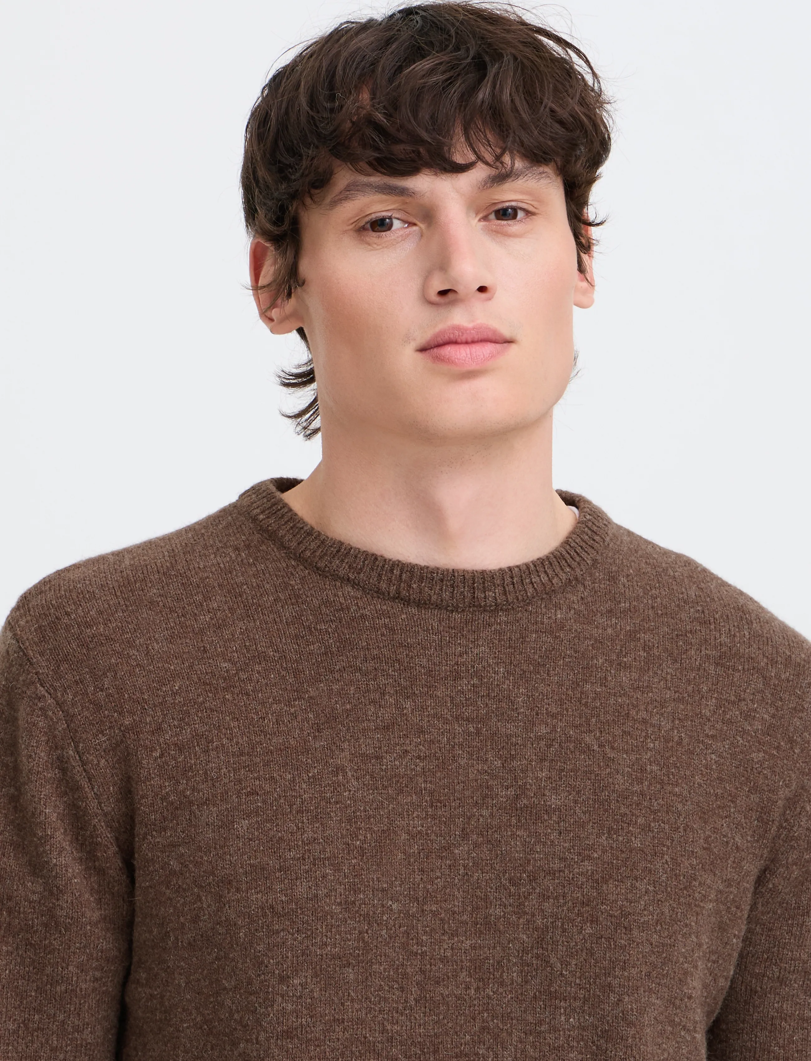 Blend - BHBRANKO CREW KNIT NOOS - rundhals - slate black melange - 4