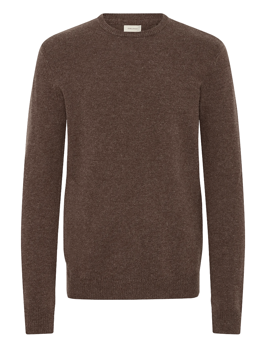 Blend - BHBRANKO CREW KNIT NOOS - rundhals - turkish coffee melange - 1