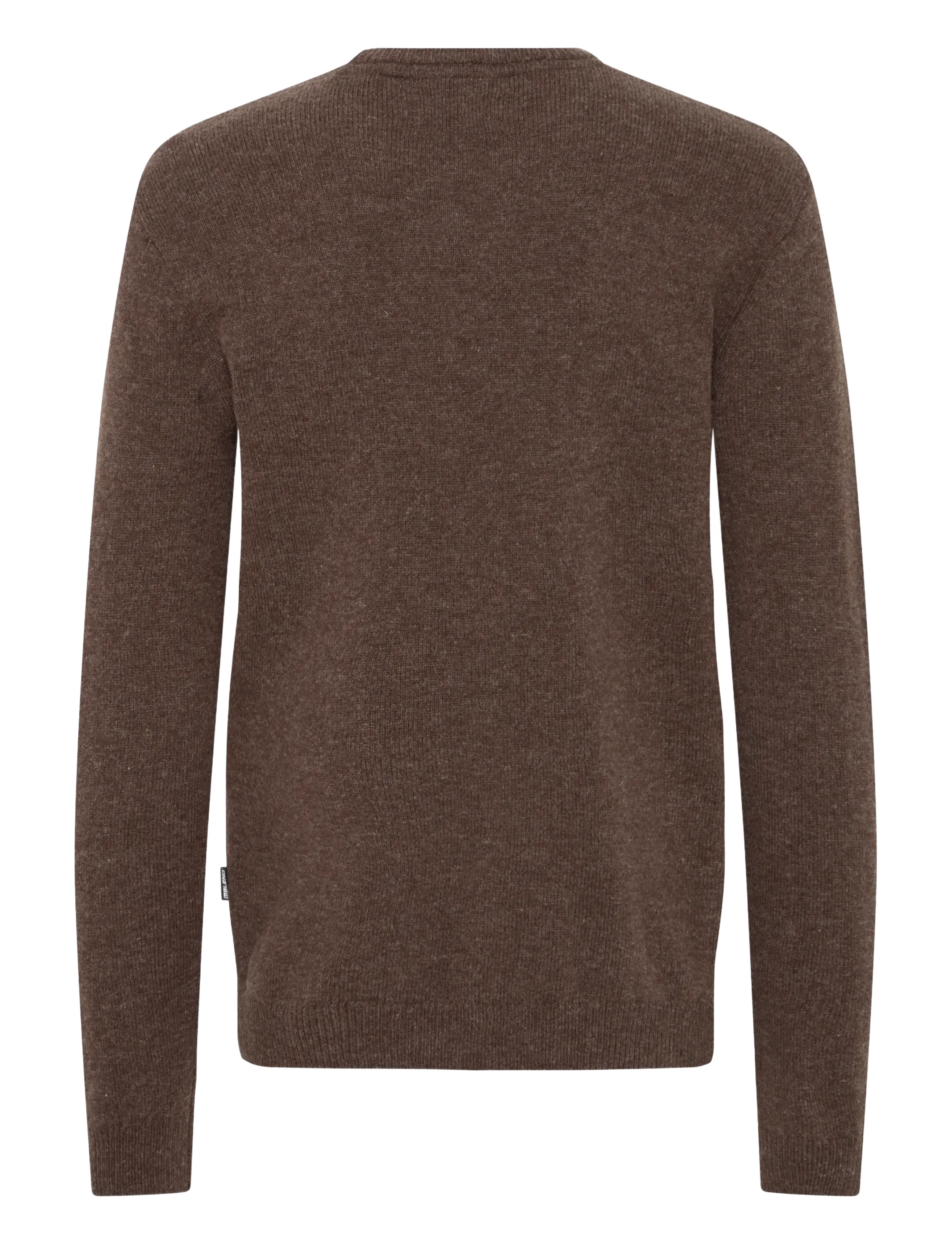 Blend - BHBRANKO CREW KNIT NOOS - rundhalsad - turkish coffee melange - 2