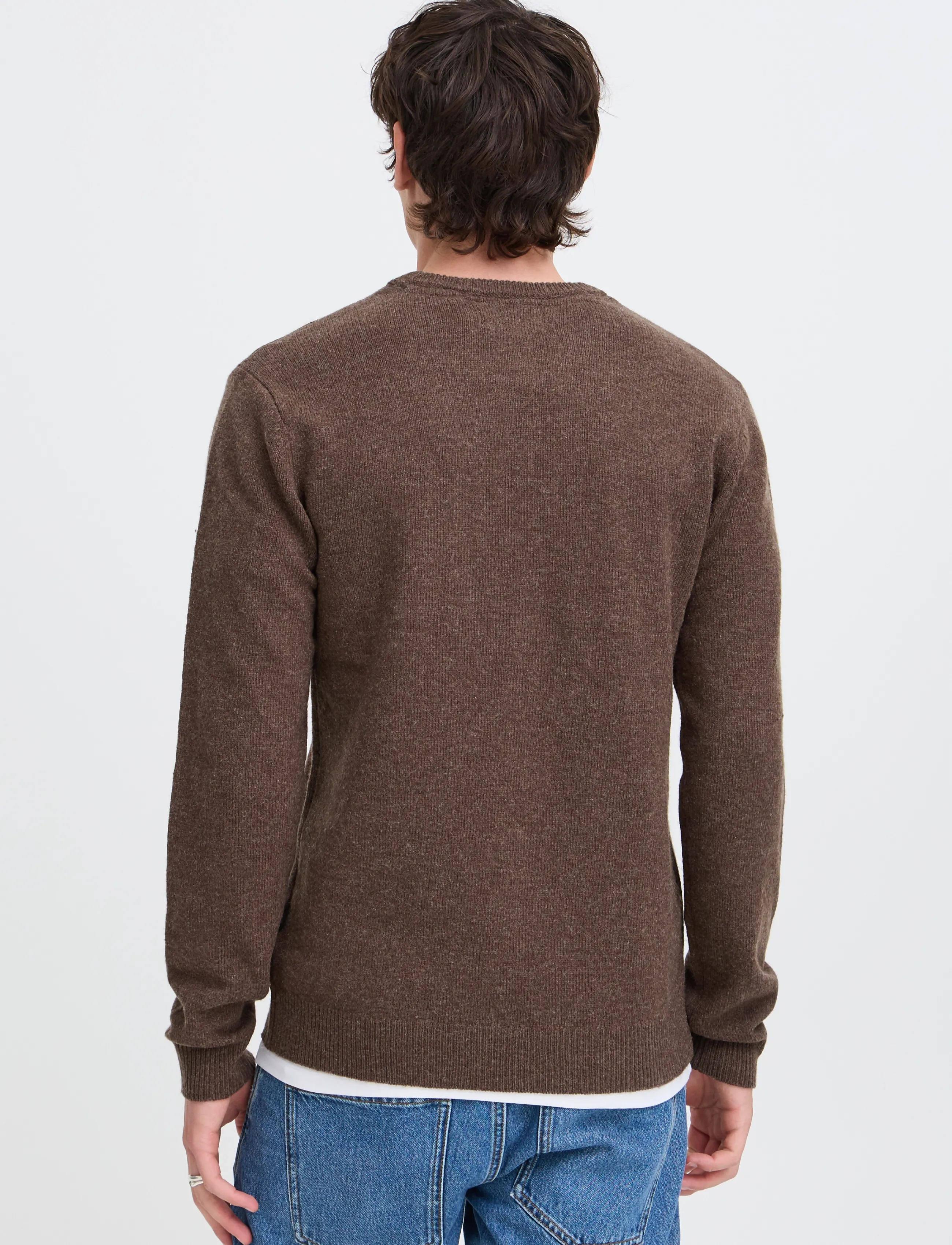 Blend - BHBRANKO CREW KNIT NOOS - rundhalsad - turkish coffee melange - 3
