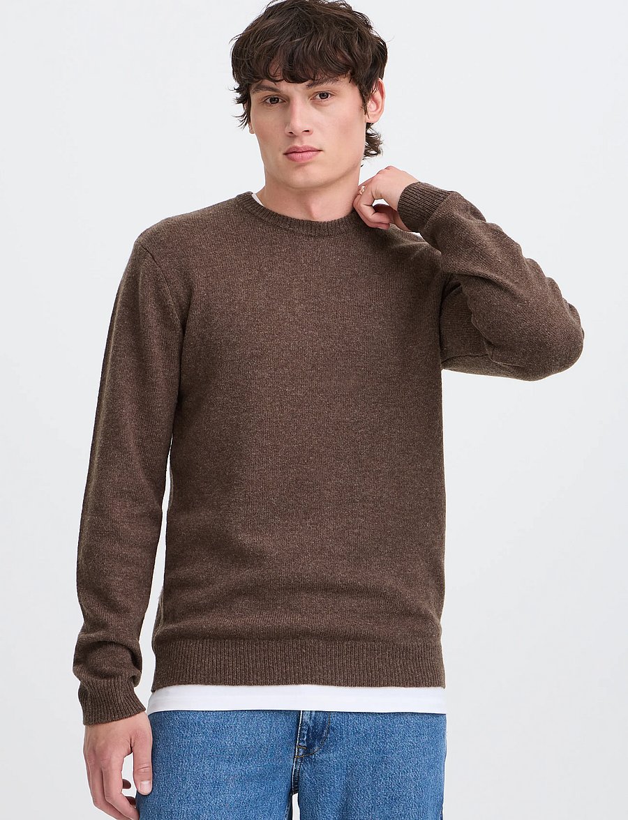 Blend - BHBRANKO CREW KNIT NOOS - rundhals - turkish coffee melange - 5