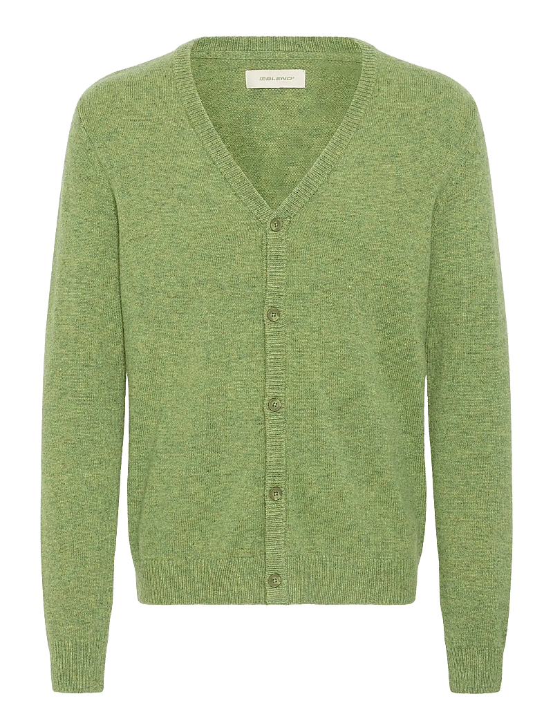 Blend - BHBRANKO CARDIGAN KNIT - kardiganid - mayfly - 1