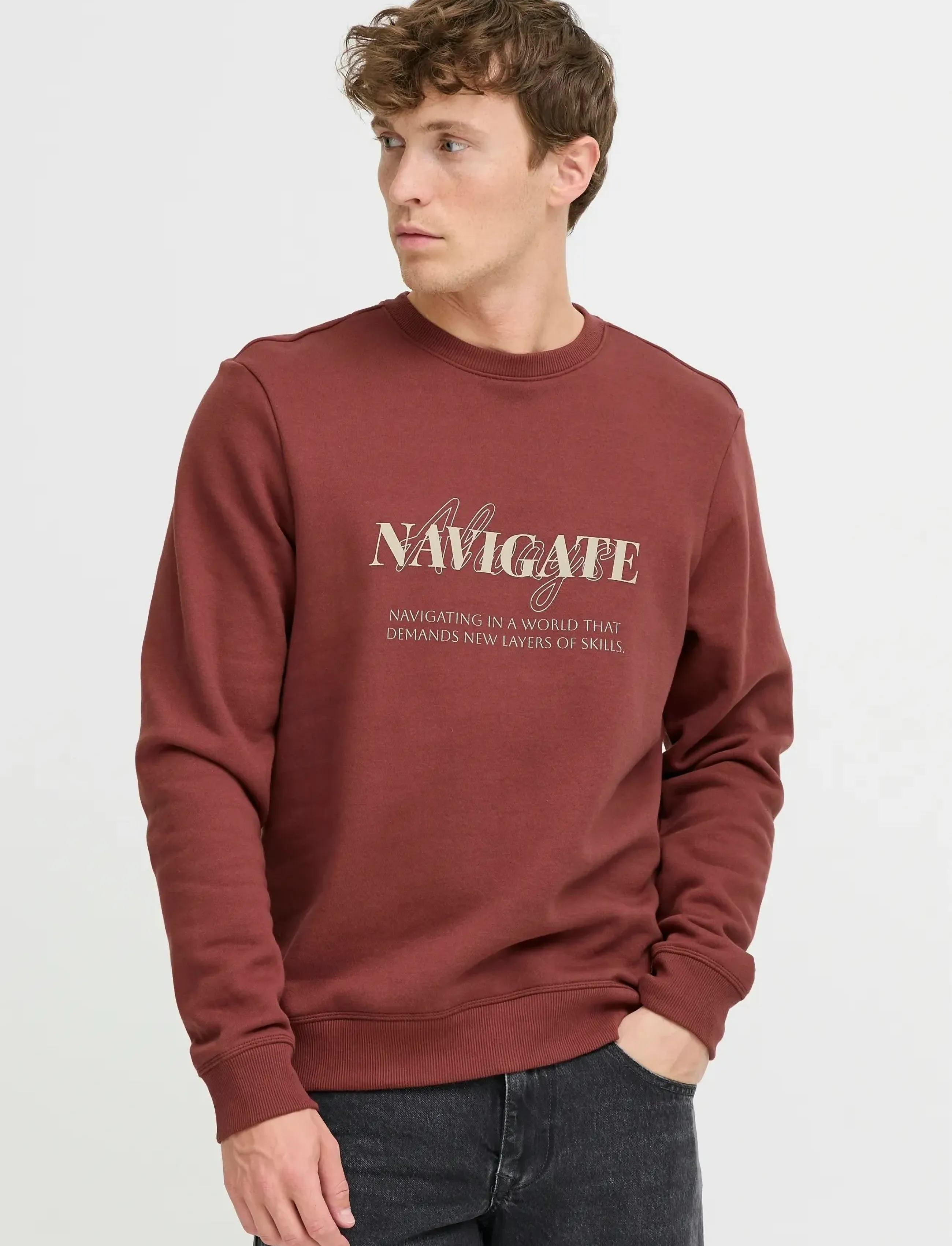 Blend - BHFARNUM SWEATSHIRT - kollektionen - hot chocolate - 5