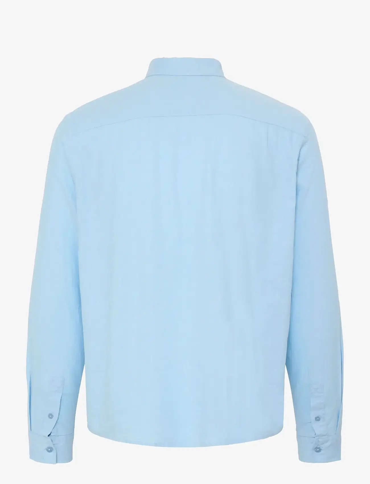 Blend - BHBOBBY LINEN L/S - linen shirts - airy blue - 2