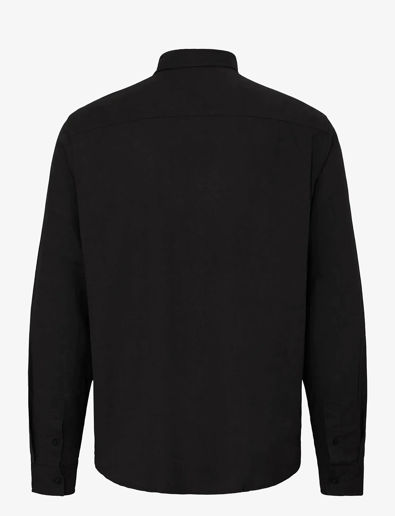 Blend - BHBOBBY LINEN L/S - laveste priser - black beauty - 2