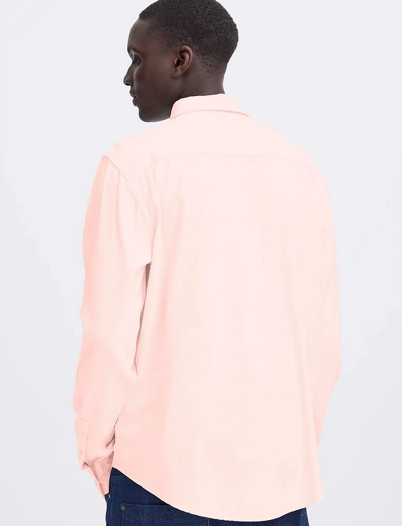 Blend - BHBOBBY LINEN L/S - linased särgid - chalk pink - 3