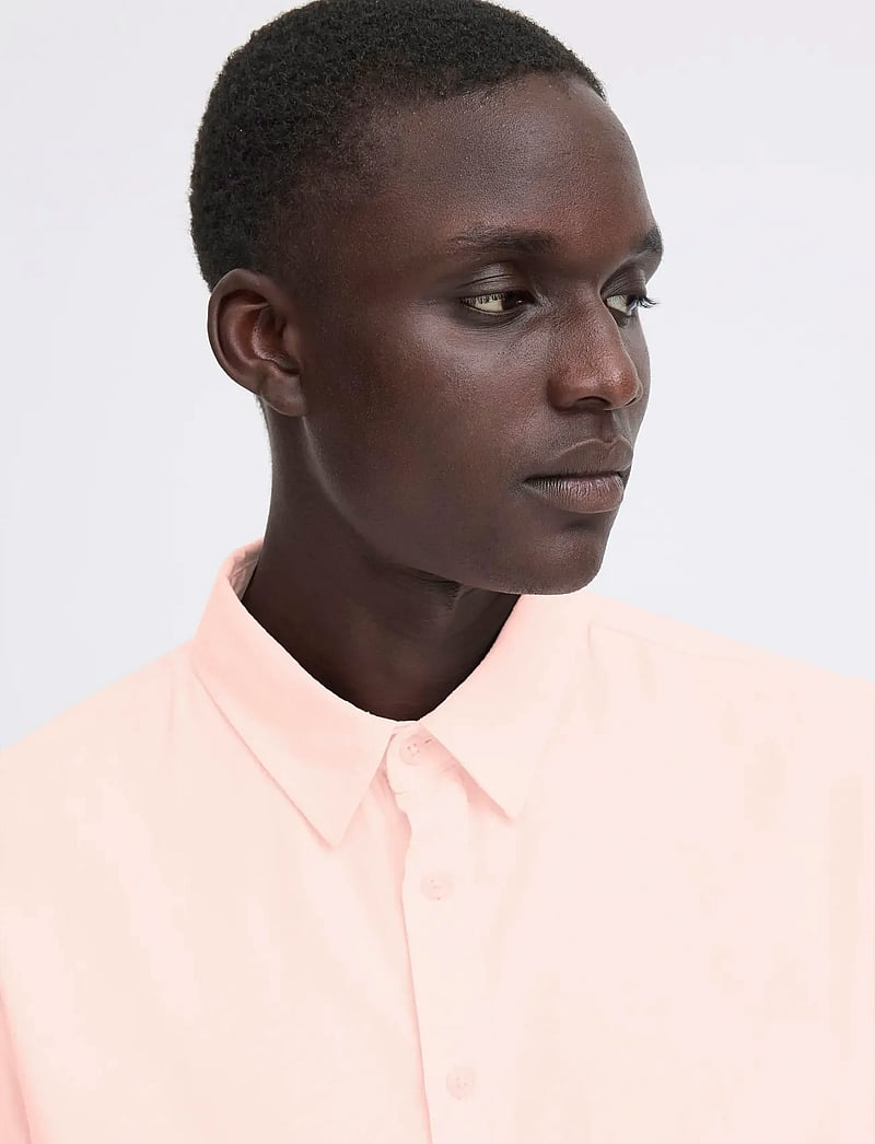 Blend - BHBOBBY LINEN L/S - linased särgid - chalk pink - 4