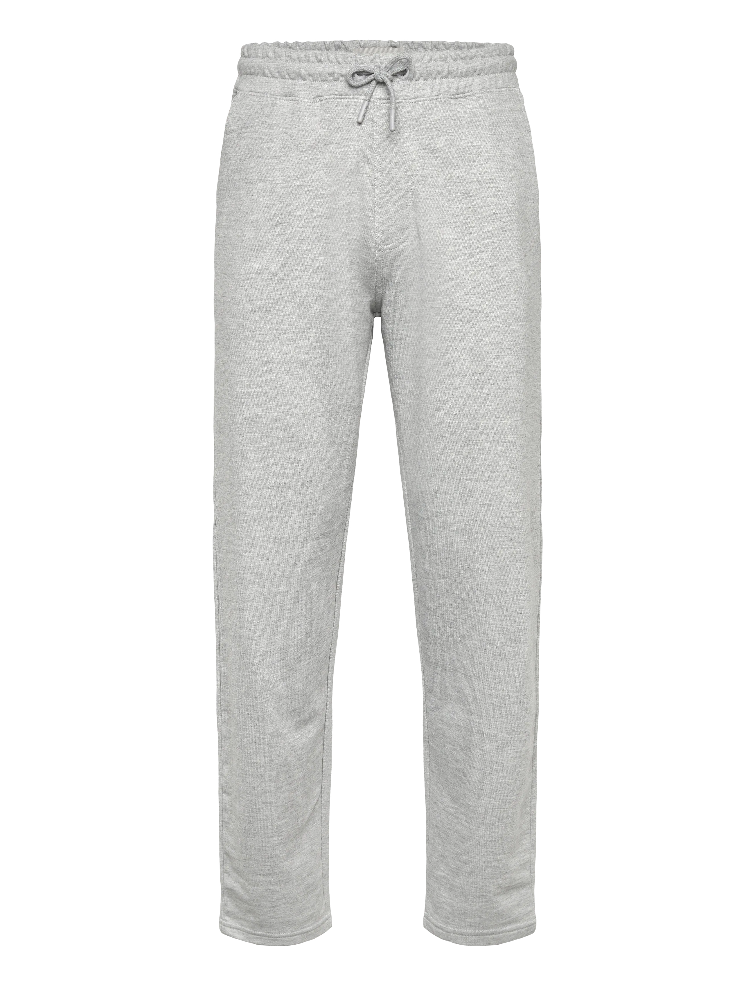 Blend BHBRODY STREIGHT SWEATPANTS - Joggingbyxor - GRIFFIN MELANGE / grey