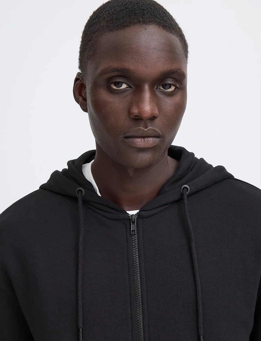 Blend - BHBRODY HOOD SWEATSHIRT - kapuzenpullover - black beauty - 5