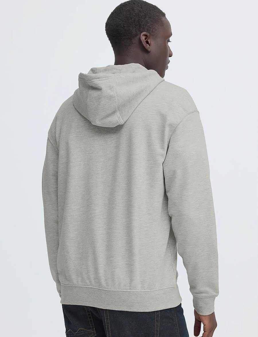 Blend - BHBRODY HOOD SWEATSHIRT - kapuzenpullover - limestone melange - 4