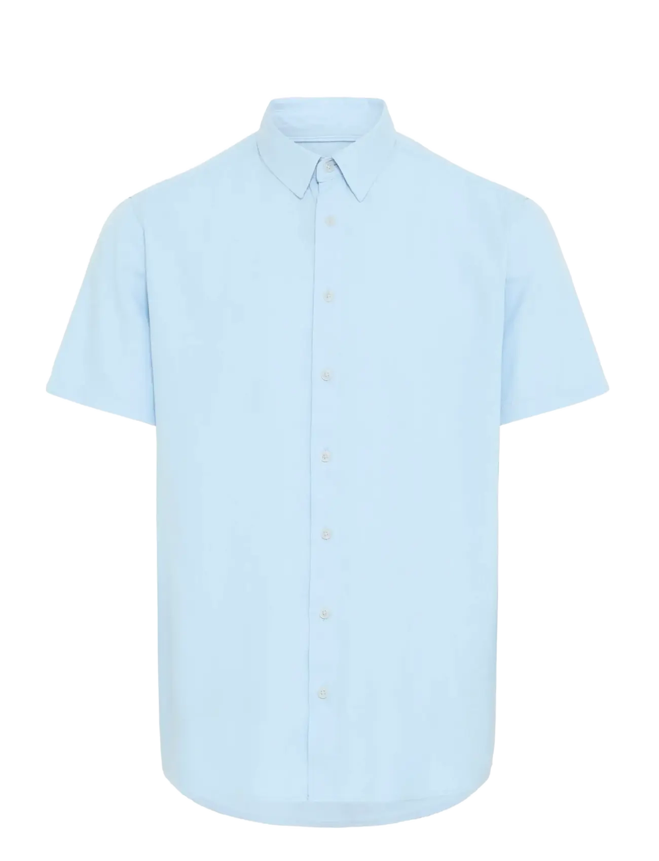 BLEND Bhbobby Linen S/S Blau - L - Herren