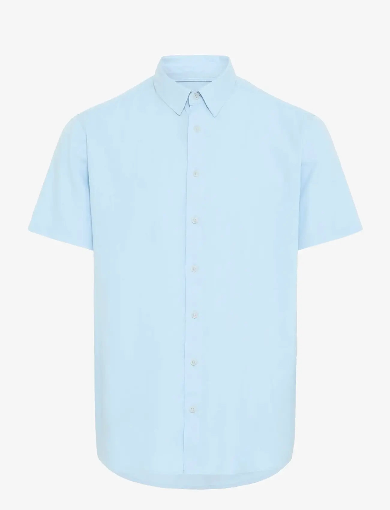 Blend - BHBOBBY LINEN S/S - hørskjorter - airy blue - 1