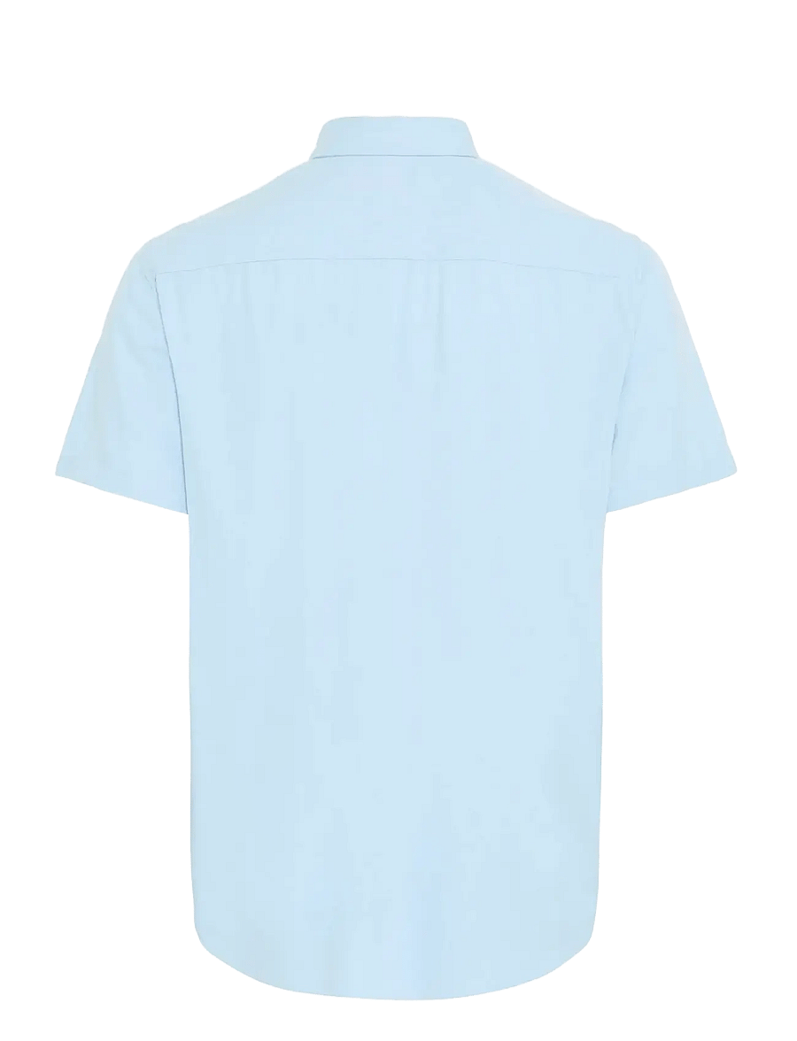 Blend - BHBOBBY LINEN S/S - leinenhemden - airy blue - 2