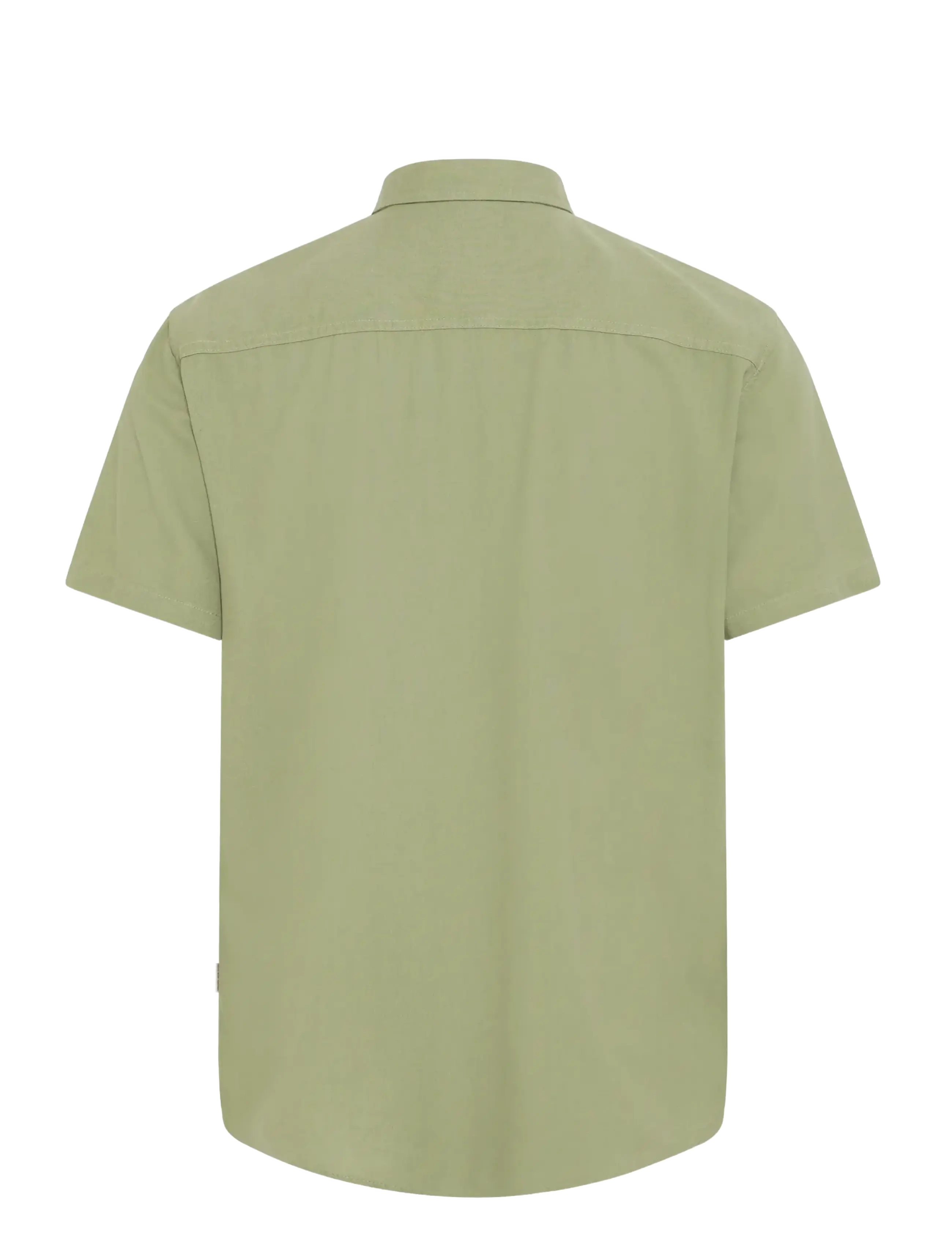 Blend - BHBOBBY LINEN S/S - leinenhemden - oil green - 2