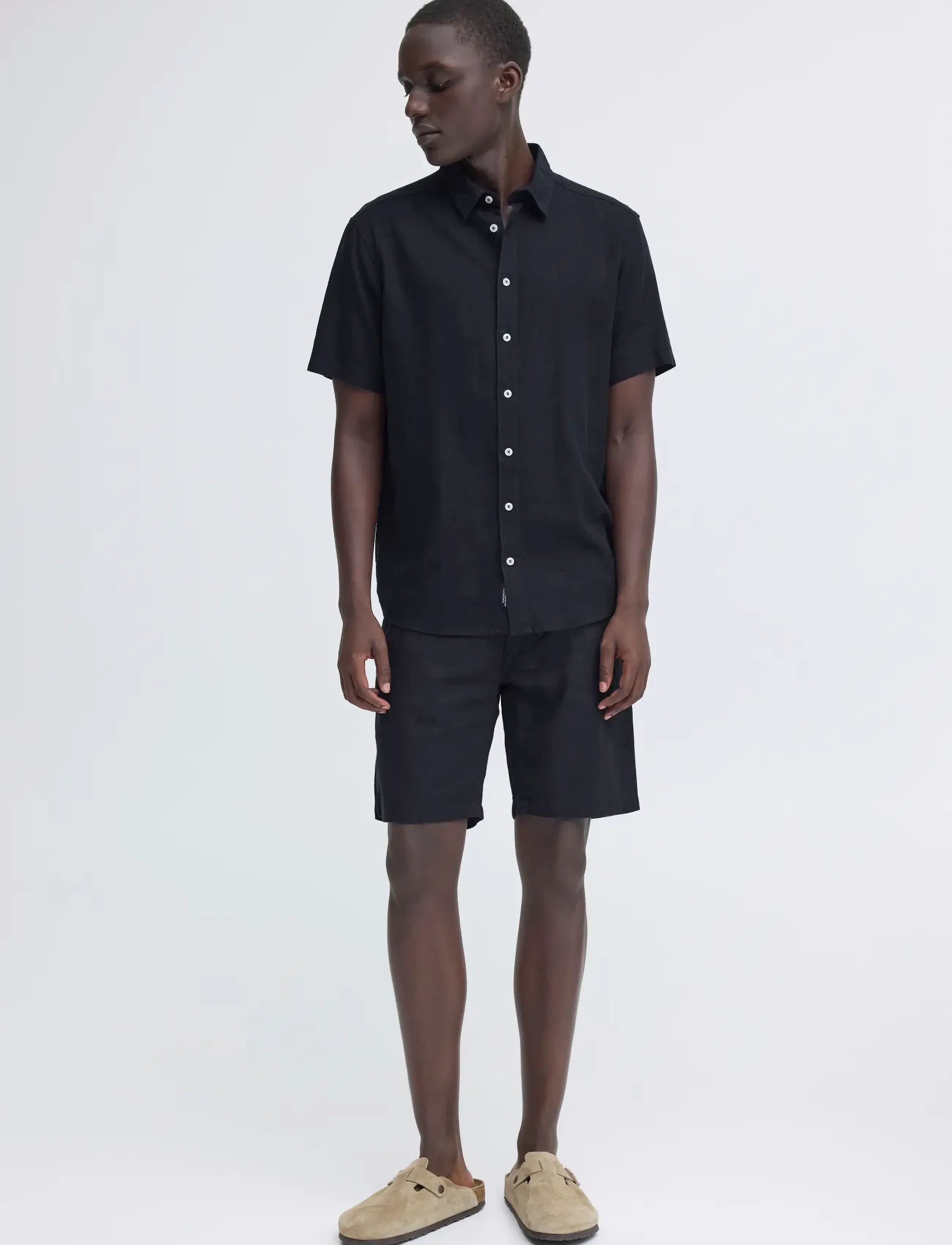 Blend BHBOBBY LINEN S/S - Deals - SALUTE / navy