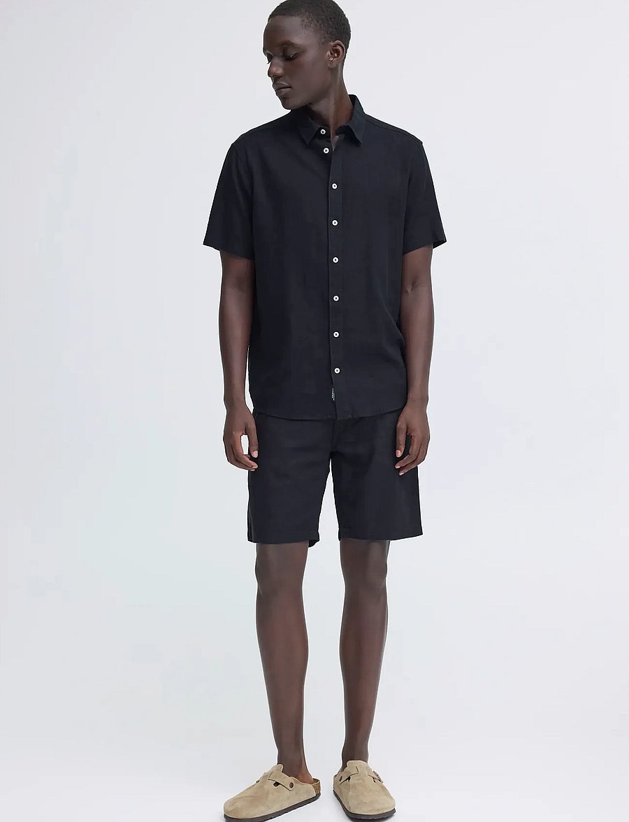 Blend - BHBOBBY LINEN S/S - linased särgid - salute - 0