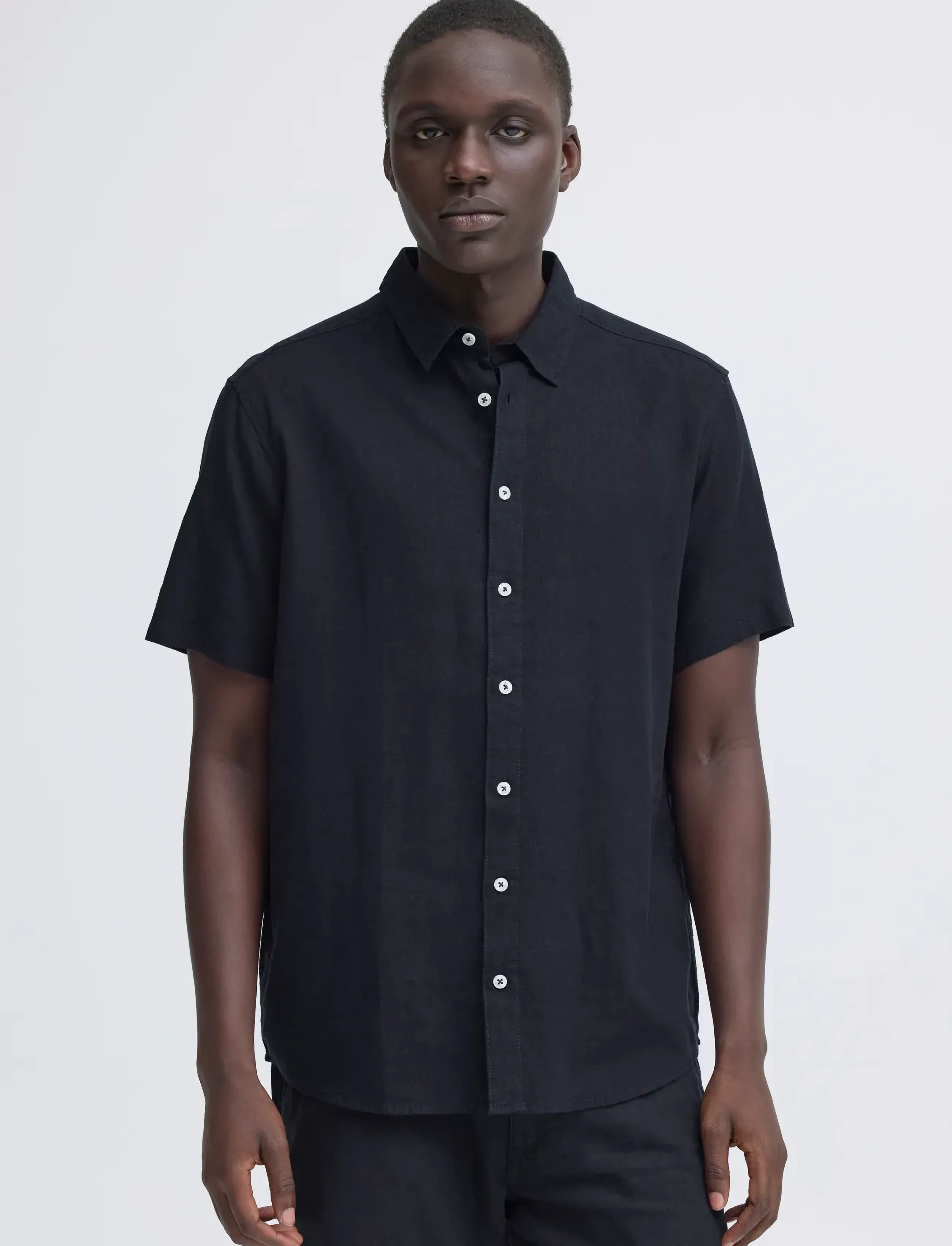 Blend - BHBOBBY LINEN S/S - linnen overhemden - salute - 5