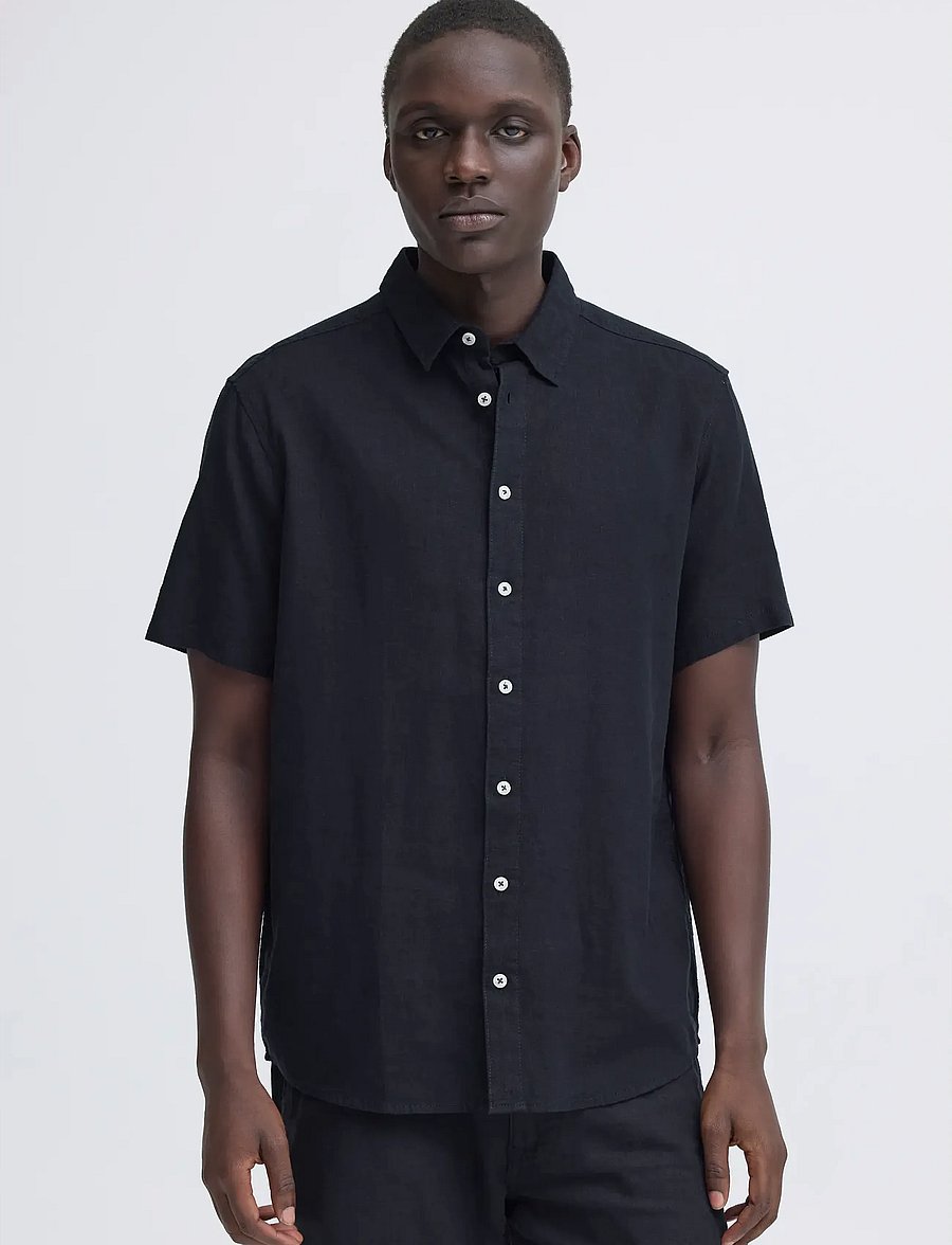 Blend - BHBOBBY LINEN S/S - linased särgid - salute - 5