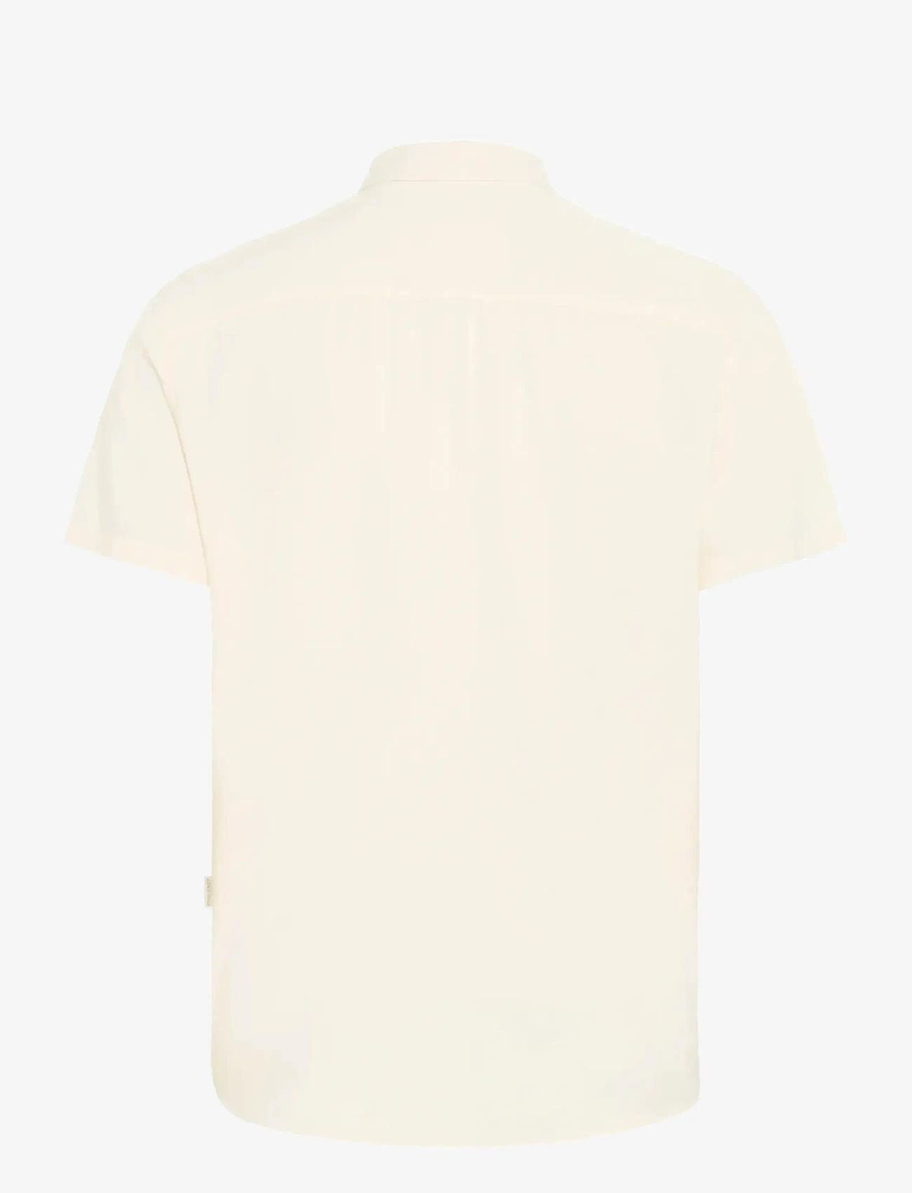 Blend - BHBOBBY LINEN S/S - linneskjortor - snow white - 2