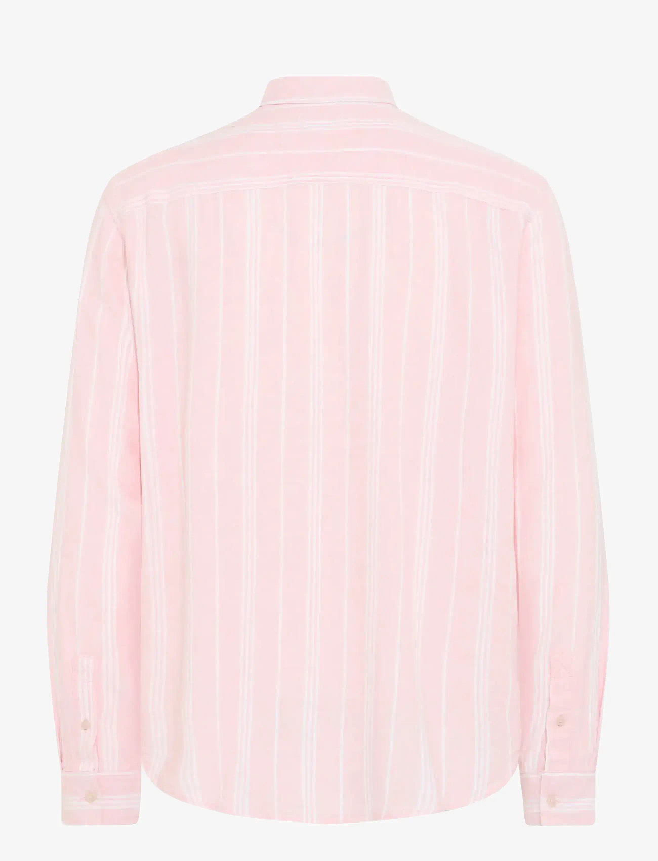 Blend - BHBOBBY LINEN STRIPE - stribede skjorter - chalk pink - 2