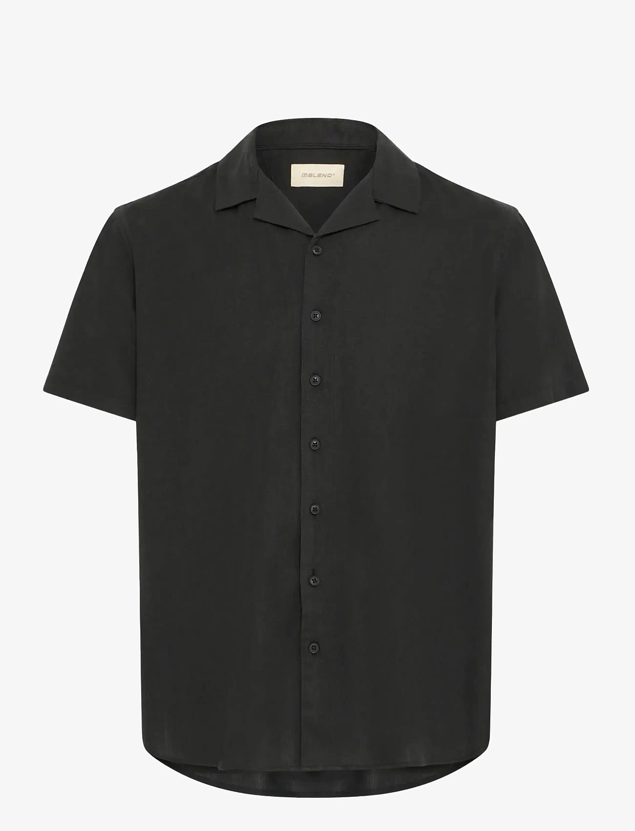 Blend - BHBOBBY LINEN CUBA - leinenhemden - black beauty - 1