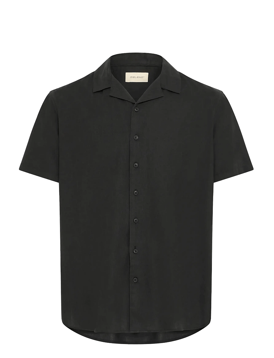 Blend - BHBOBBY LINEN CUBA - linased särgid - black beauty - 1