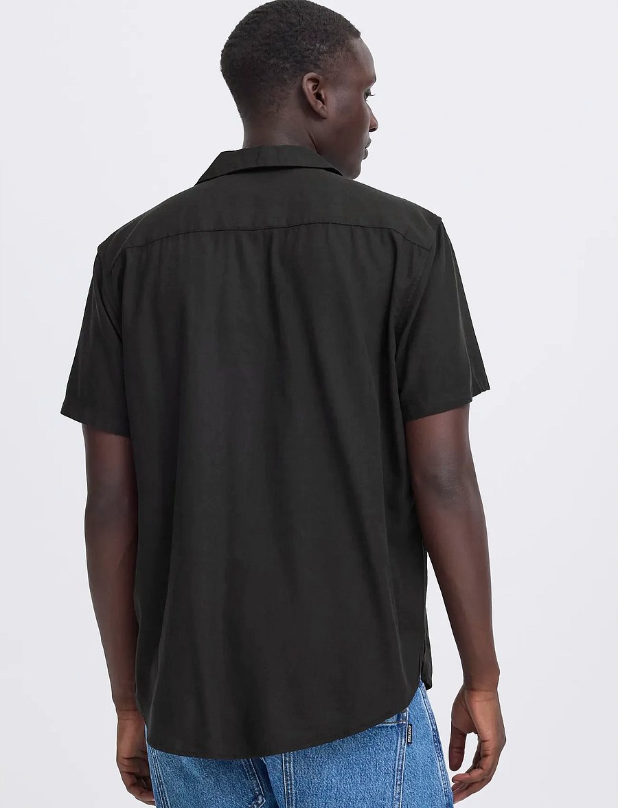 Blend - BHBOBBY LINEN CUBA - linased särgid - black beauty - 3
