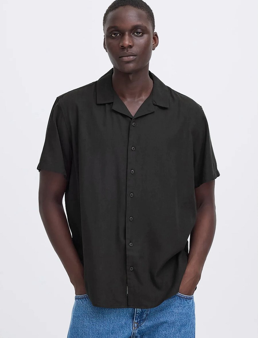 Blend - BHBOBBY LINEN CUBA - linased särgid - black beauty - 5
