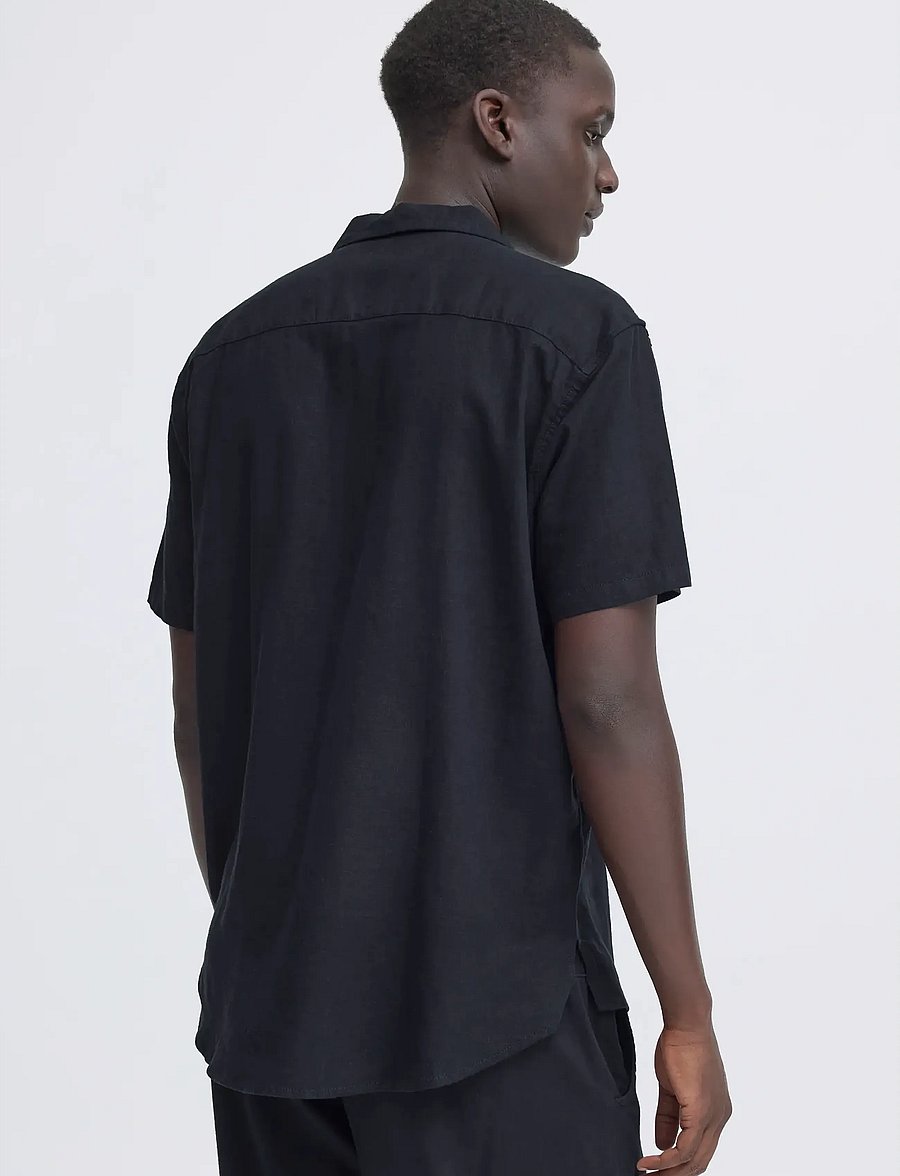 Blend - BHBOBBY LINEN CUBA - linneskjortor - salute - 3