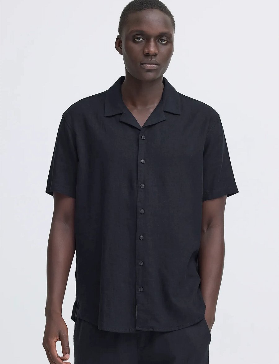 Blend - BHBOBBY LINEN CUBA - linneskjortor - salute - 5