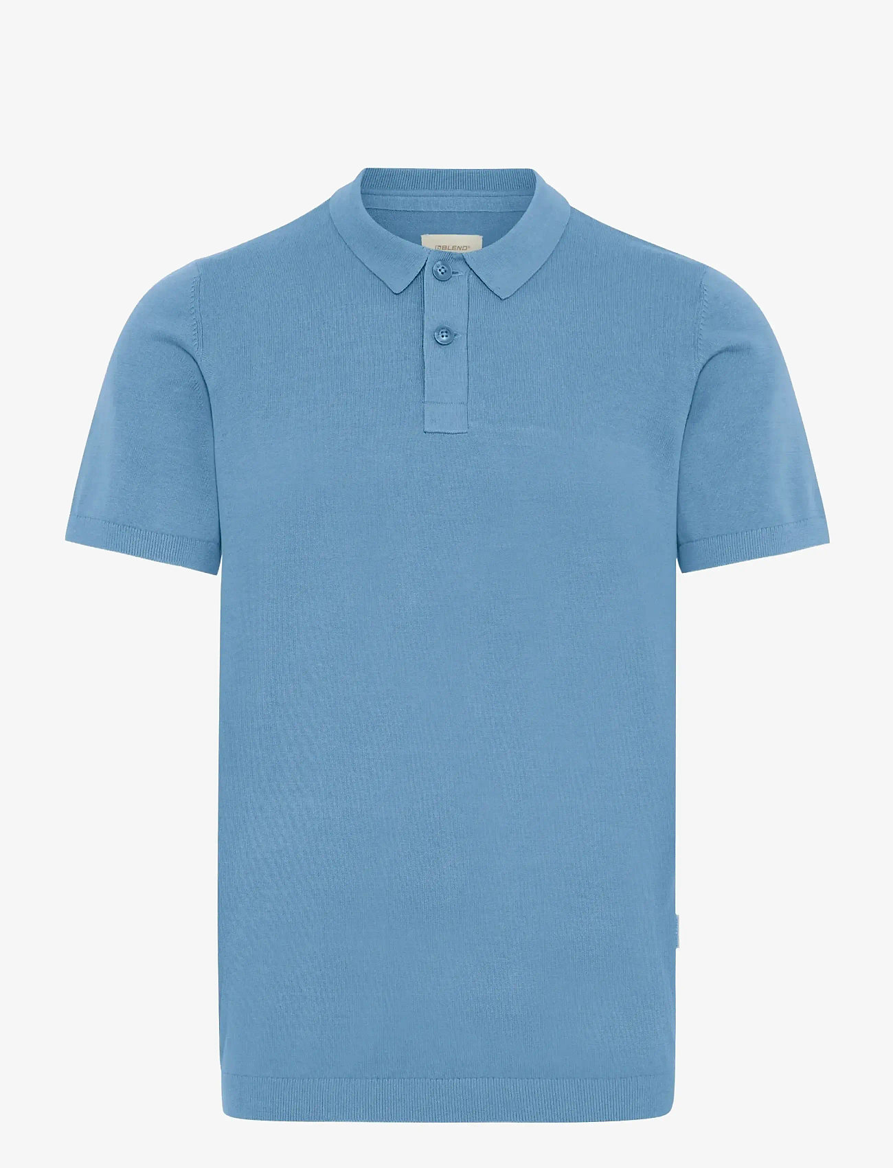 Blend - BHBRAY KNIT POLO - lühikeste varrukatega polod - copen blue - 1