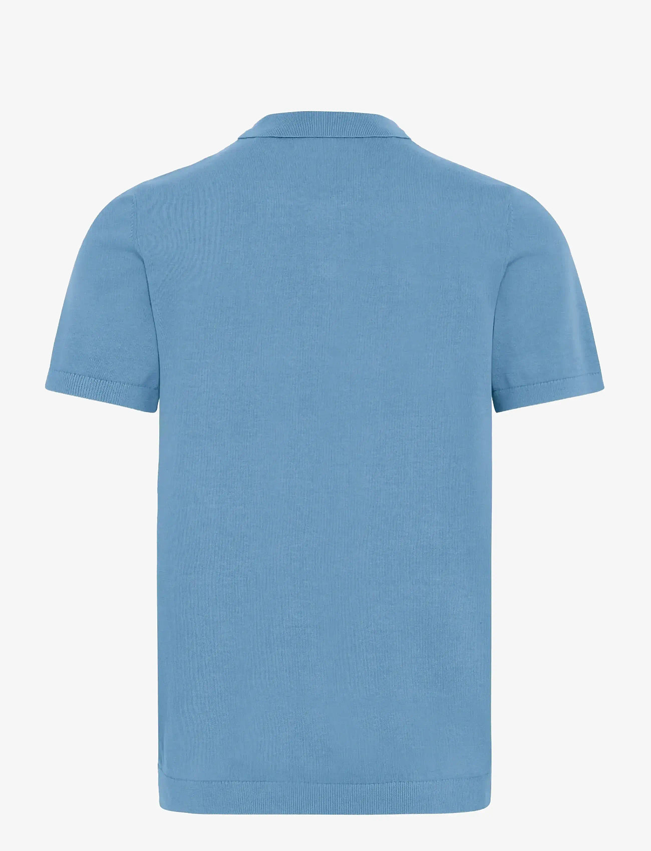 Blend - BHBRAY KNIT POLO - lühikeste varrukatega polod - copen blue - 2