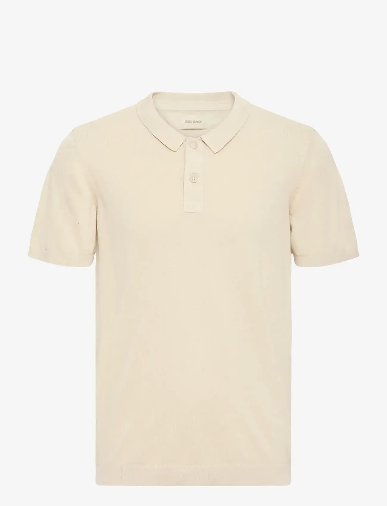 Blend - BHBRAY KNIT POLO - lühikeste varrukatega polod - oyster gray - 1