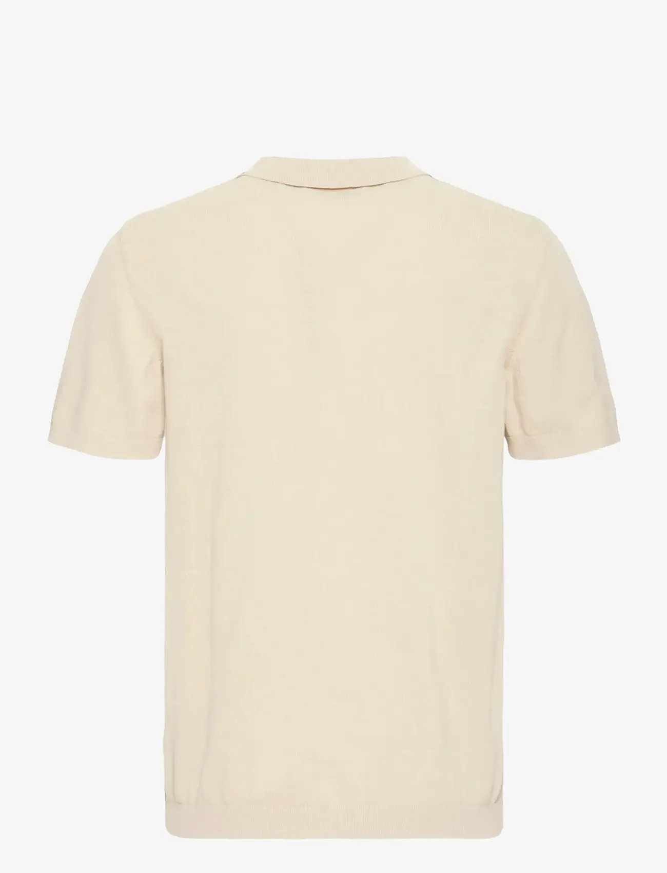 Blend - BHBRAY KNIT POLO - lühikeste varrukatega polod - oyster gray - 2