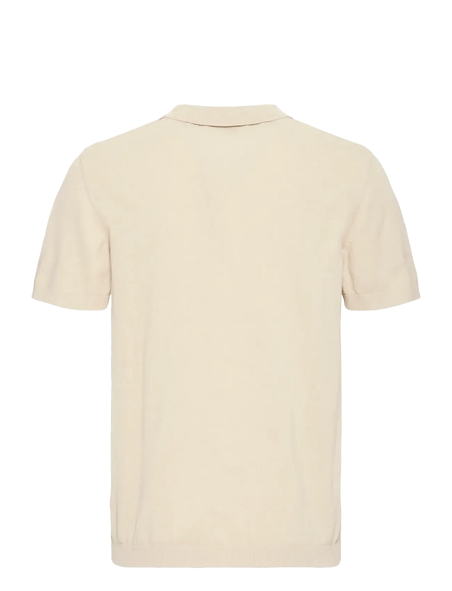 Blend - BHBRAY KNIT POLO - kortærmede poloer - oyster gray - 2