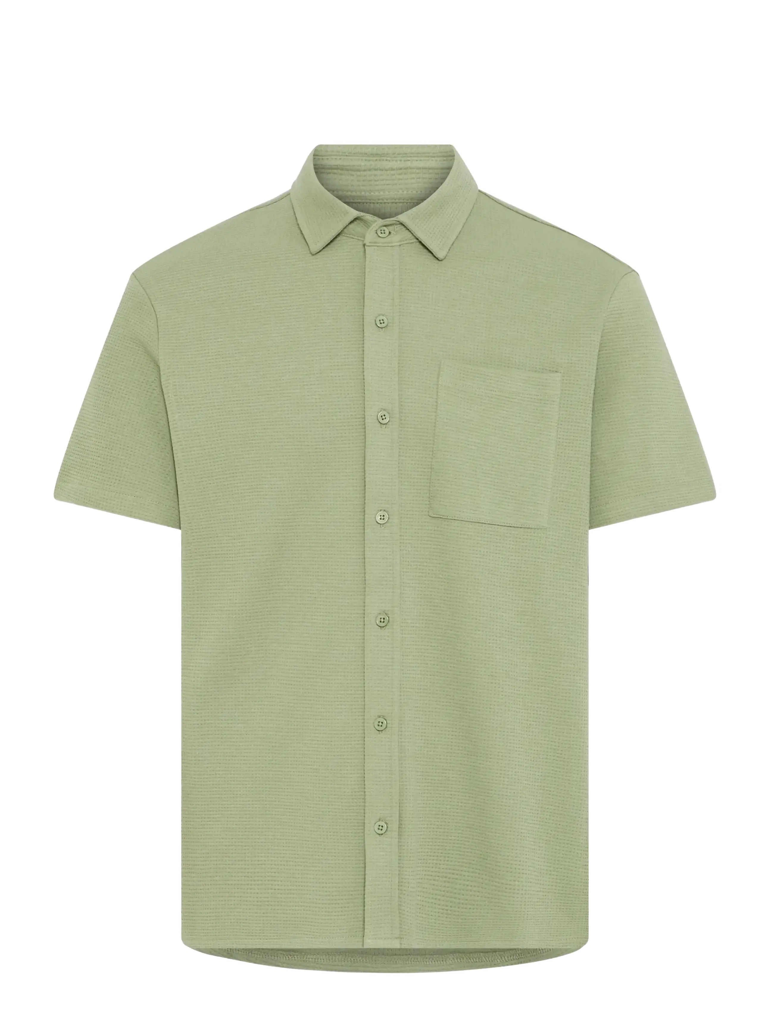 Blend BHFILLIP SHIRT - Kortærmede skjorter - OIL GREEN / green