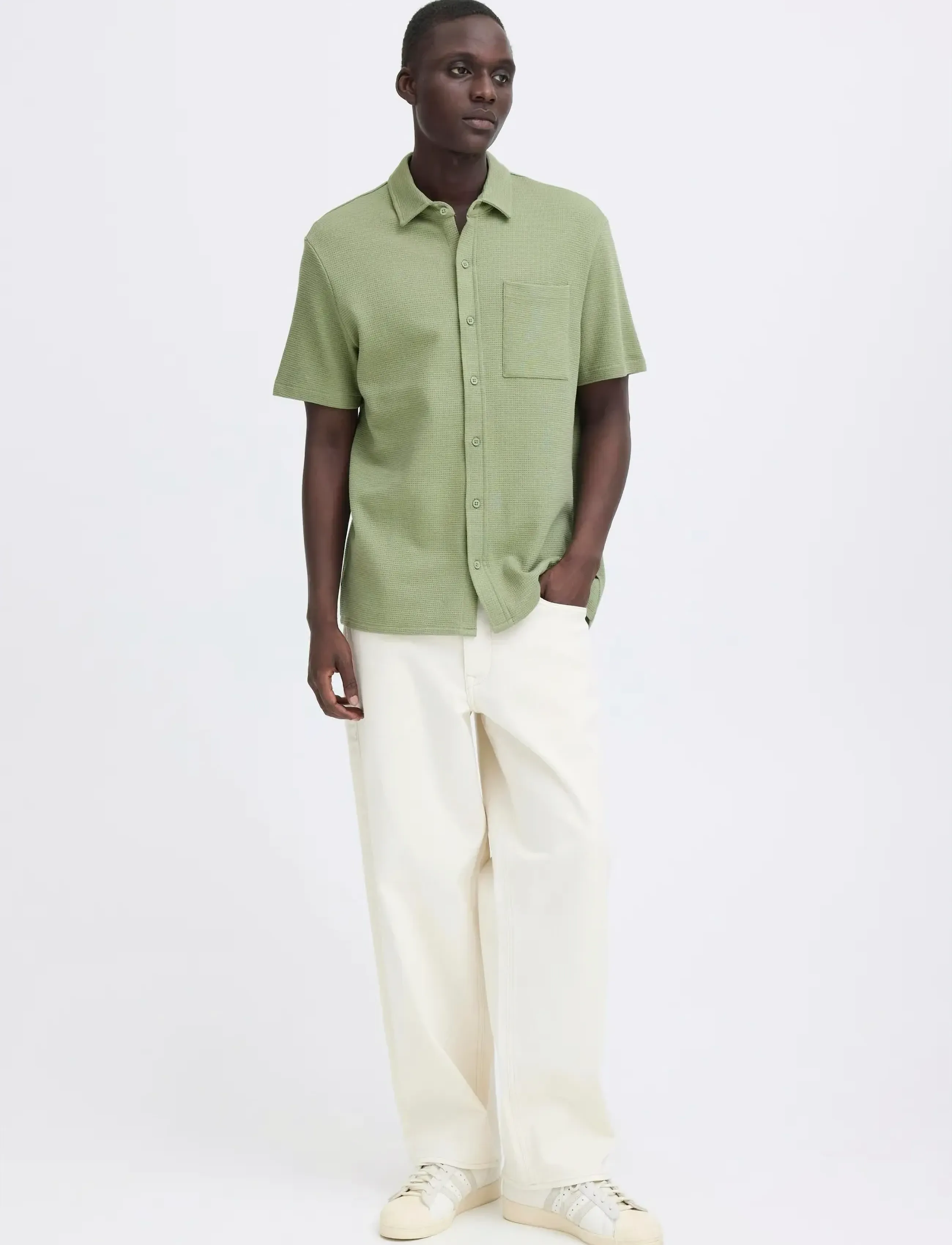 Blend BHFILLIP SHIRT - Särgid - OIL GREEN / green