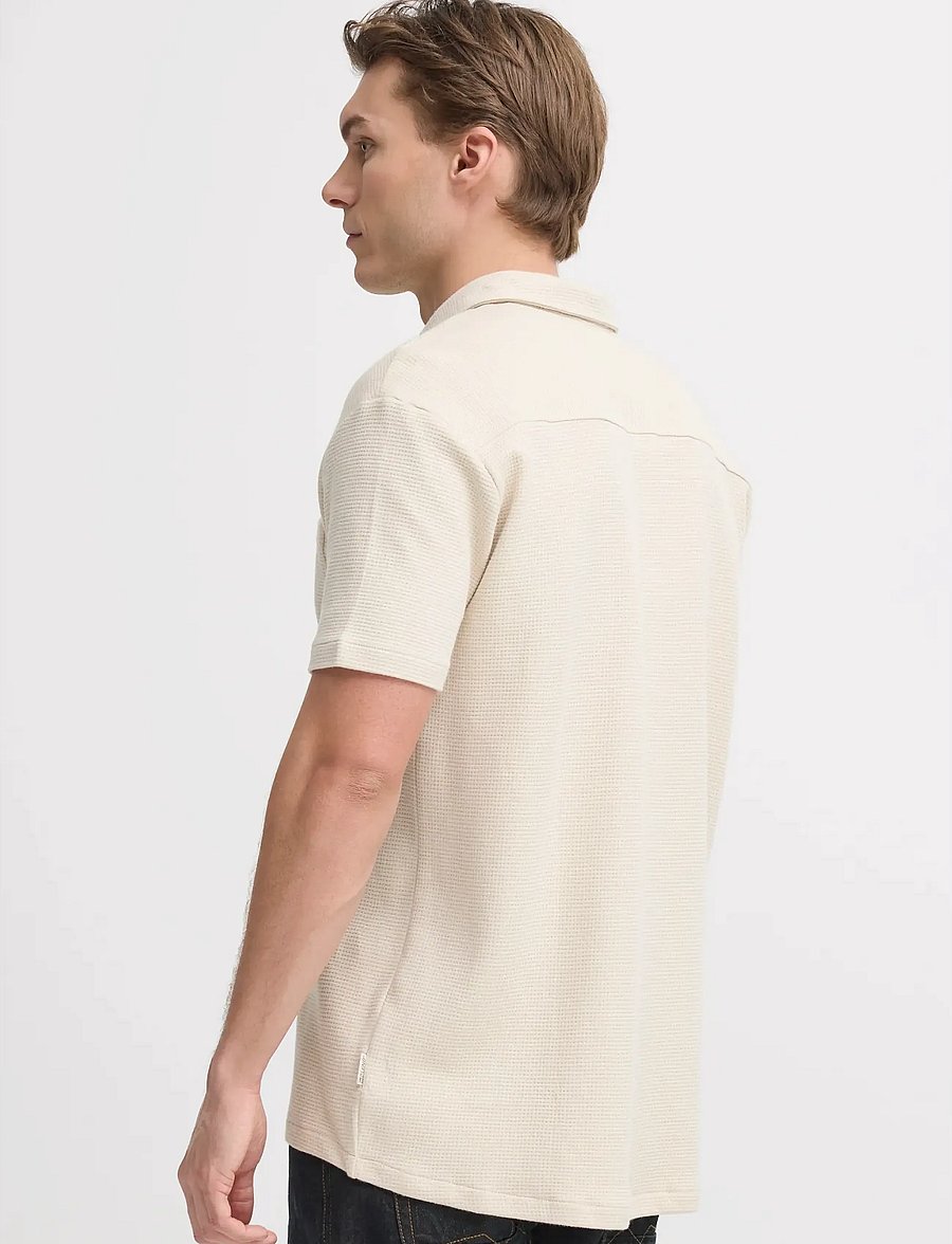Blend - BHFILLIP SHIRT - kortærmede skjorter - oyster gray - 3