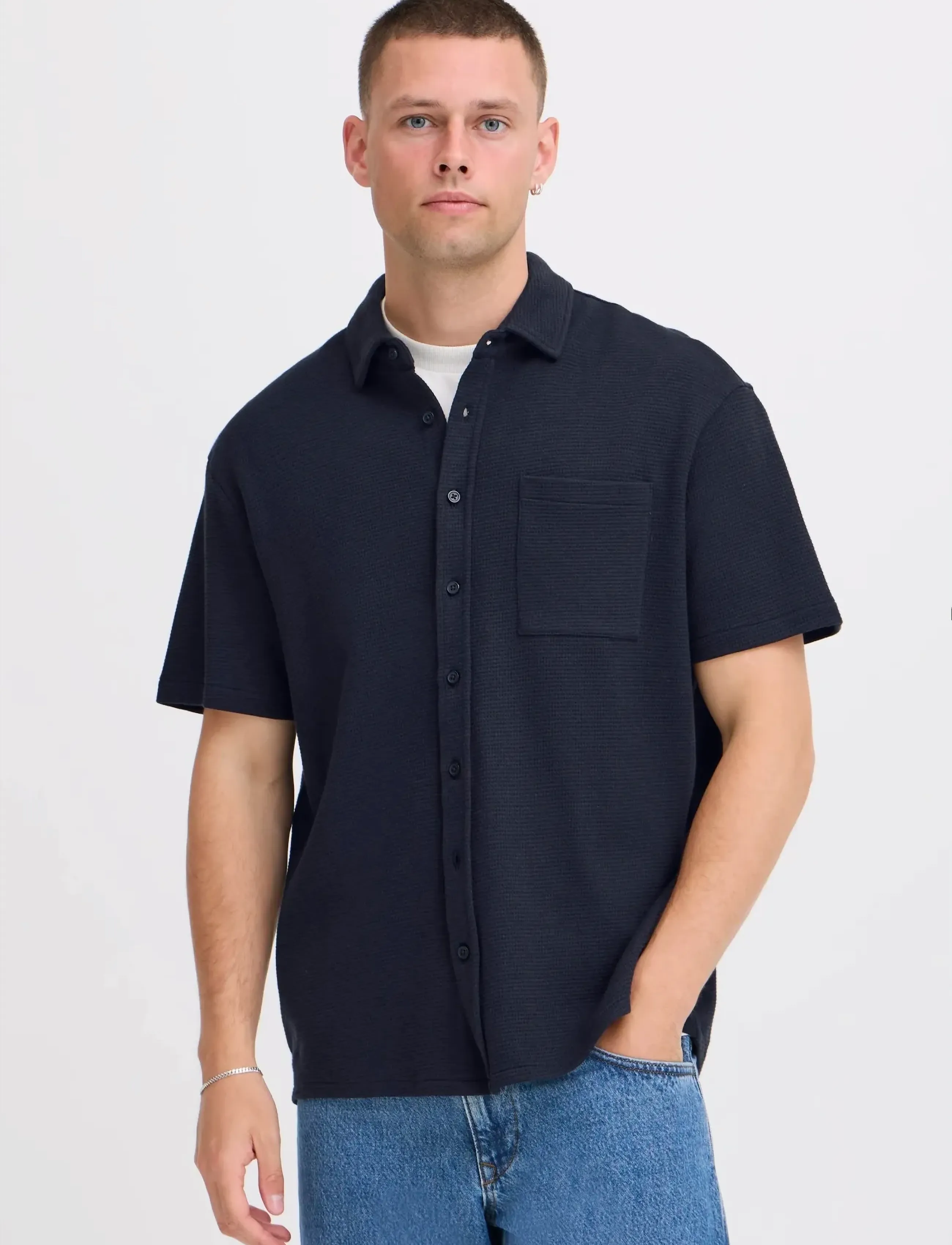 Blend - BHFILLIP SHIRT - kurzarmhemden - salute - 5