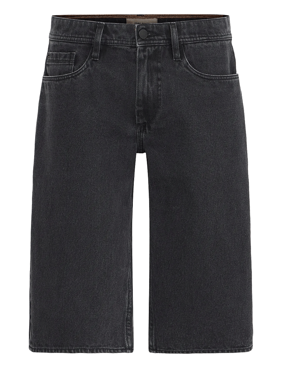 Blend - BHFLAKE LOOSE DENIMSHORTS - jeans shorts - denim black - 1