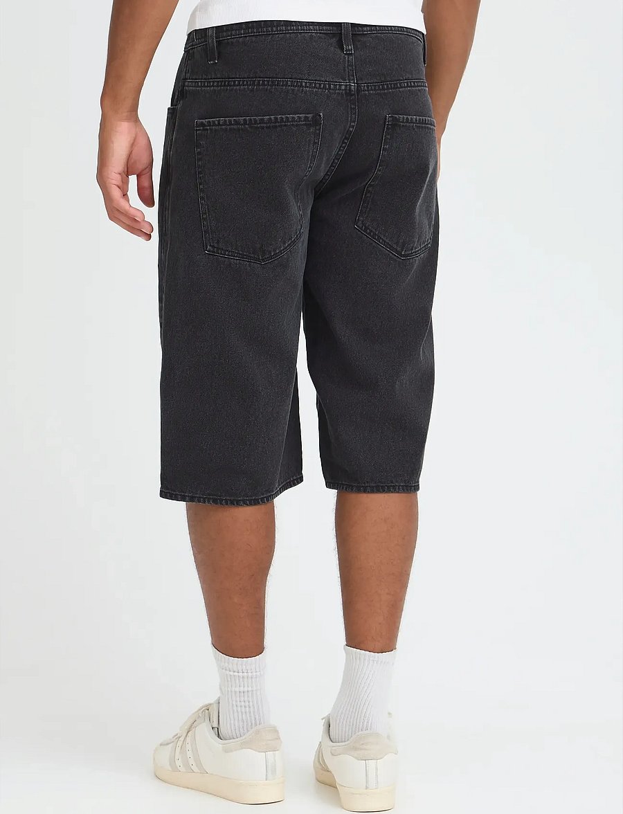 Blend - BHFLAKE LOOSE DENIMSHORTS - jeans shorts - denim black - 4