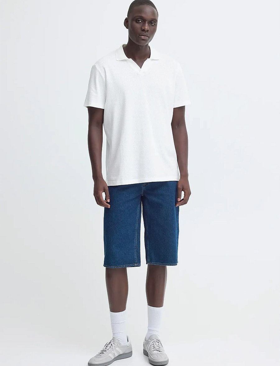 Blend - BHFLAKE LOOSE DENIMSHORTS - jorts - denim middle blue - 0