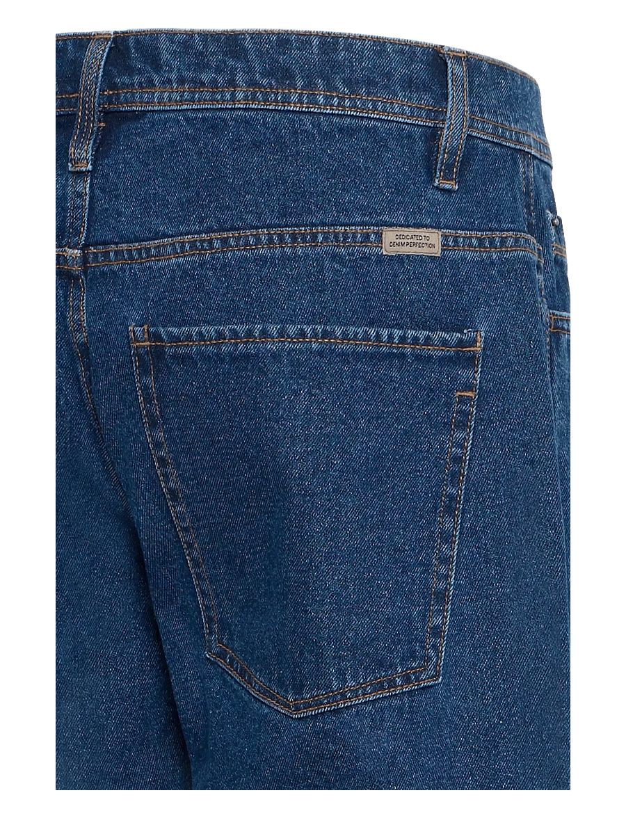 Blend - BHFLAKE LOOSE DENIMSHORTS - jorts - denim middle blue - 3