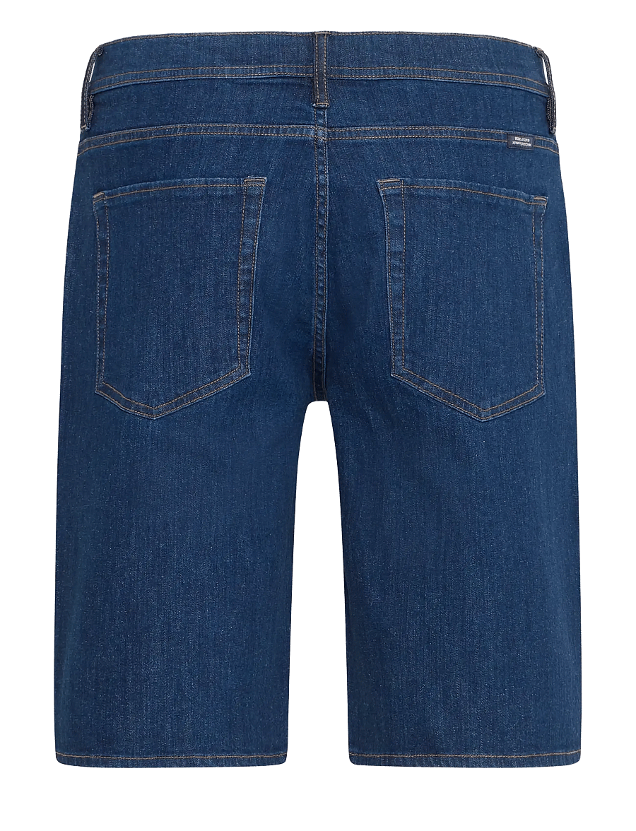 Blend - BHTWISTER SLM/REG DENIMSHORTS - jorts - denim dark blue - 2