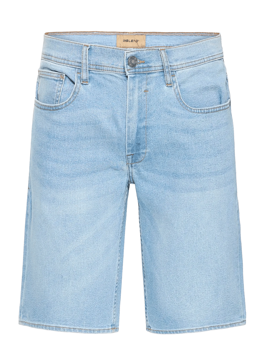 Blend - BHTWISTER SLM/REG DENIMSHORTS - jeans shorts - denim light blue - 1