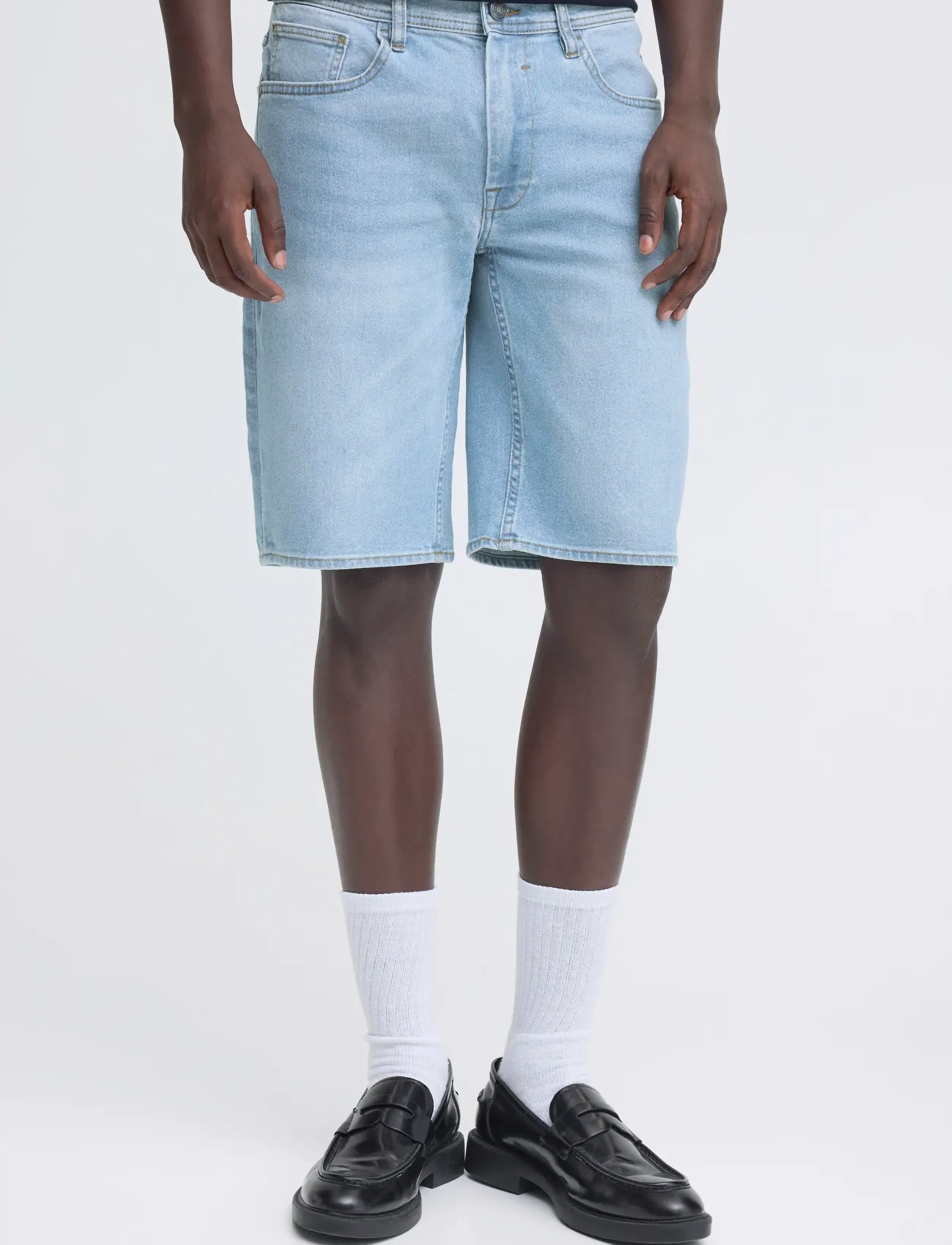 Blend - BHTWISTER SLM/REG DENIMSHORTS - jorts - denim light blue - 5
