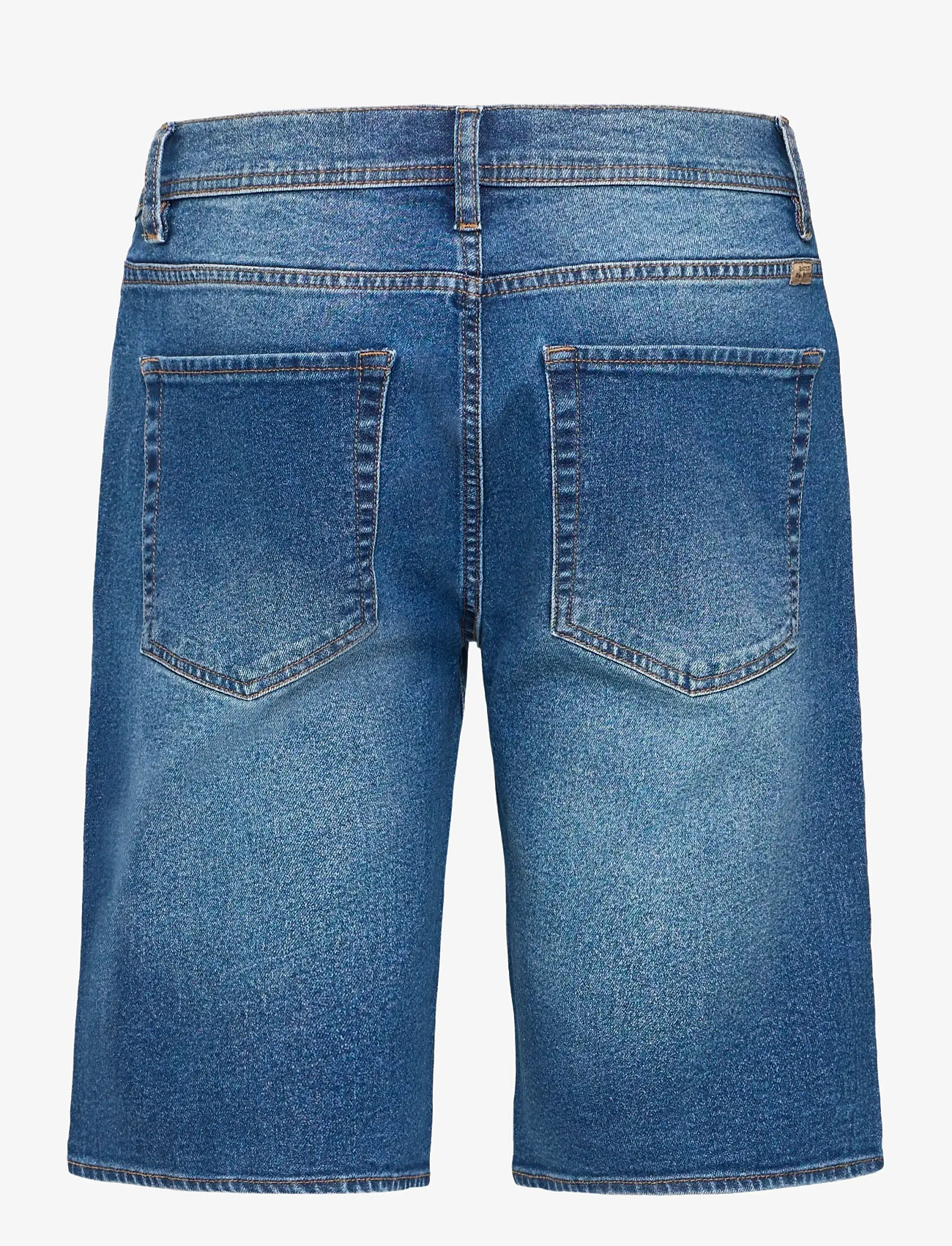 Blend - BHTWISTER SLM/REG DENIMSHORTS - jeans shorts - denim middle blue - 2
