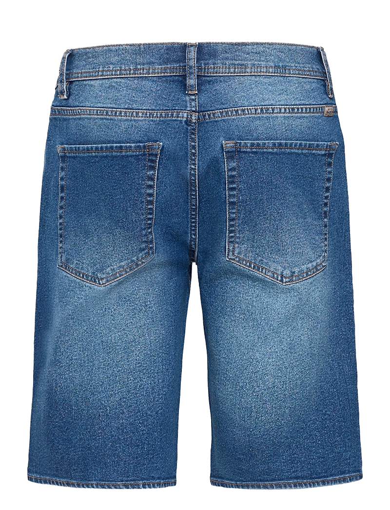 Blend - BHTWISTER SLM/REG DENIMSHORTS - jeans shorts - denim middle blue - 2
