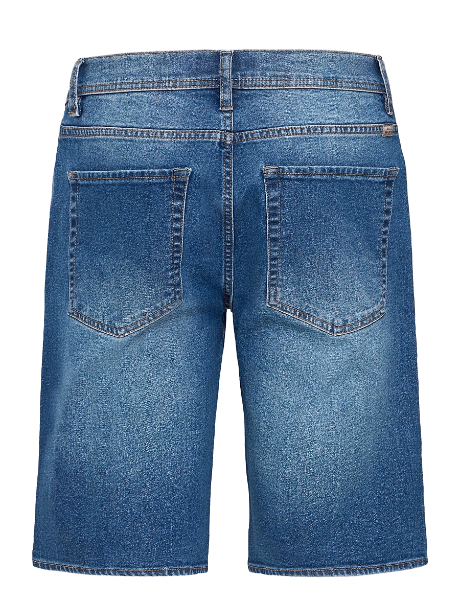 Blend - BHTWISTER SLM/REG DENIMSHORTS - jeans shorts - denim middle blue - 2