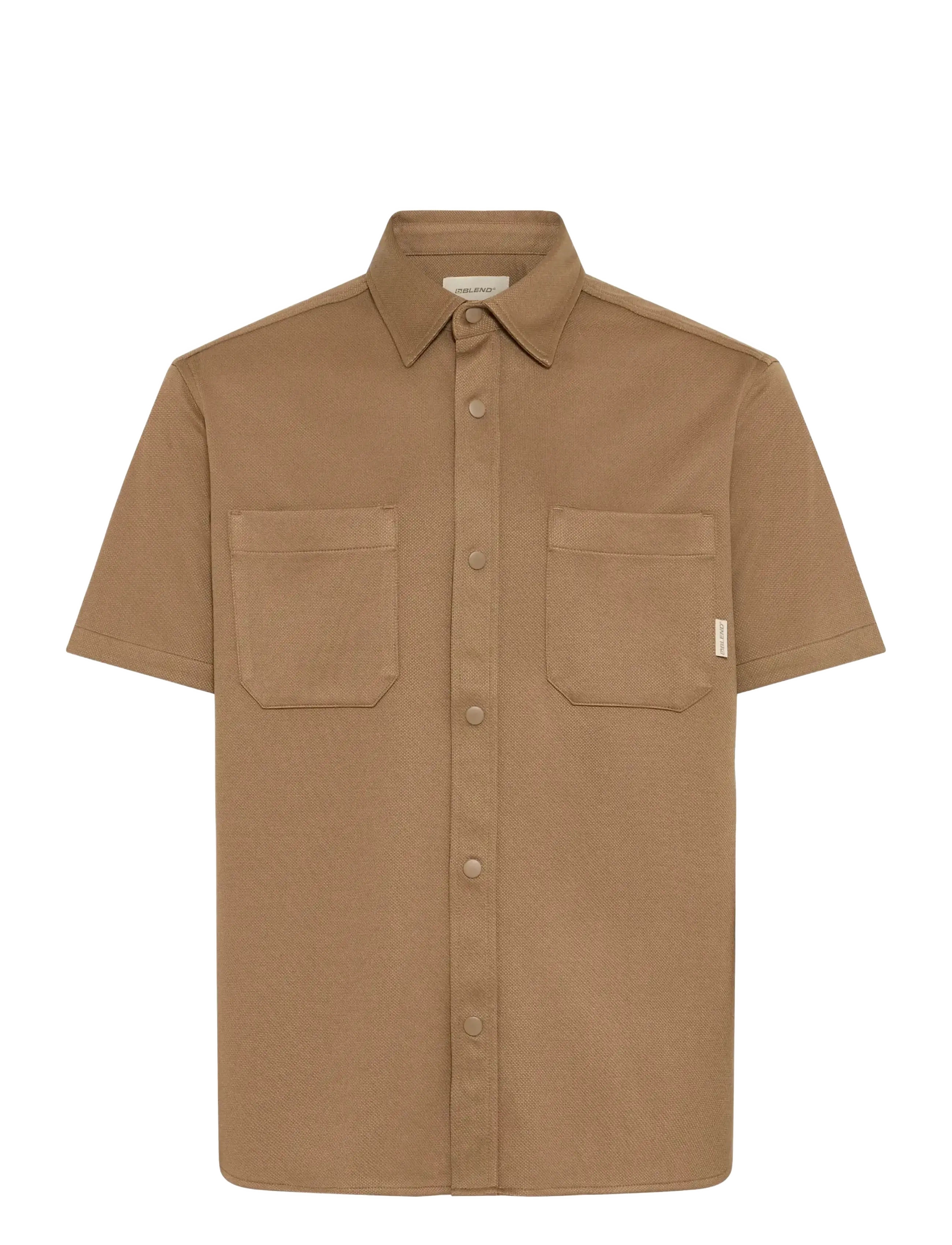 Blend BHADRIAN SS SHIRT - Särgid - OTTER / brown